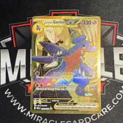 Cynthia's Garchomp ex 241/182 SV10 Destined Rivals Hyper Rare Holo Full Art - Image 1
