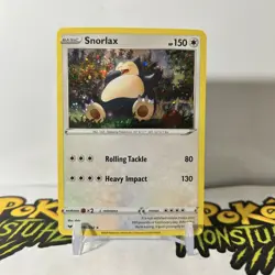 Pokemon TCG - Snorlax 140/202 Cosmos Holo - Sword & Shield - NM - Image 1