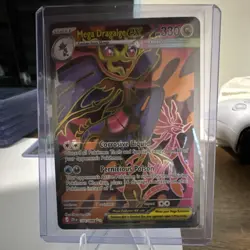 Pokemon TCG Mega Dragalge EX XY: Primal Clash UR Full Art Holo 330 HP 104/086 EN - Image 1
