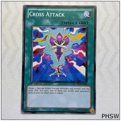 Cross Attack - PHSW-EN048 - Common 1st Edition Yugioh - Image 1