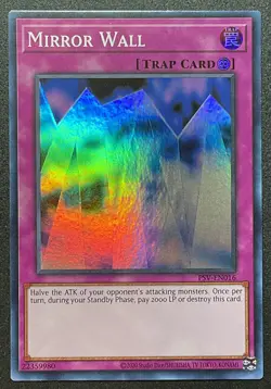 Yu-Gi-Oh TCG Pharaoh's Servant (25th Anniversary) Mirror Wall (Super Rare) NM - Image 1
