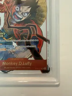 PSA 9 Mint 3rd Anniversary Winner Monkey.D.Luffy ST01-012 - Image 5