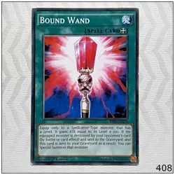 Bound Wand - BP03-EN175 - Common 1st Edition Yugioh - Image 1
