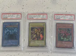 Yu Gi Oh Obelisk Slifer Winged Dragon Gbi Set Ultra Rare Consecutive Grade Numb - Image 1