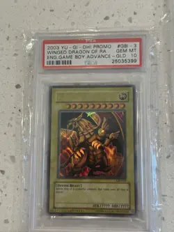 Yu Gi Oh Obelisk Slifer Winged Dragon Gbi Set Ultra Rare Consecutive Grade Numb - Image 3