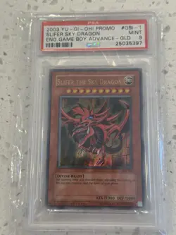 Yu Gi Oh Obelisk Slifer Winged Dragon Gbi Set Ultra Rare Consecutive Grade Numb - Image 4