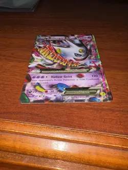Mega Gengar EX Holo Black Star Promo Card XY166 XY Good Condition/Edges. - Image 5