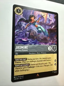 Jasmine - Fearless Princess 178/204 Fabled Regular 2025 Disney Lorcana Card NM - Image 4