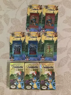 Neopets Trading Card Game Lot Sealed Unopened - Image 1