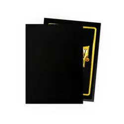 Arcane Tinmen Card Protection Standard Sleeves - Matte Black (100) SW (New) - Image 2