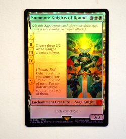 Summon: Knights of Round Mythic Rare Holo Foil Card - Image 1