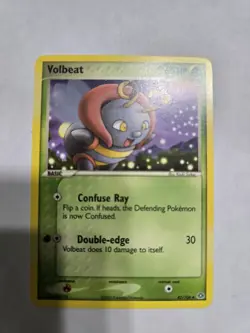 Pokemon TCG Volbeat 42/106 EX Emerald Set - Common Grass Type Card NM 2005 - Image 1