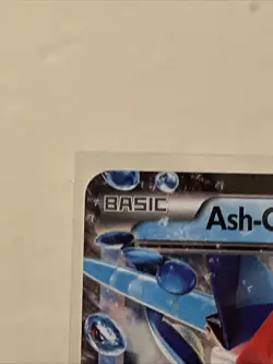Pokemon TCG Ash-Greninja EX XY133 Black Star Promo Holo Card LP 2016 - Image 2
