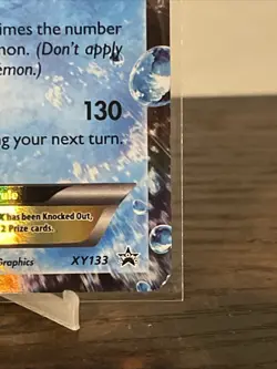 Pokemon TCG Ash-Greninja EX XY133 Black Star Promo Holo Card LP 2016 - Image 4