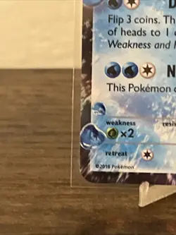 Pokemon TCG Ash-Greninja EX XY133 Black Star Promo Holo Card LP 2016 - Image 5