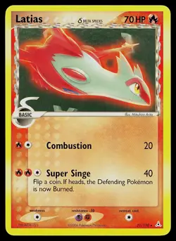 Pokemon Card - Latias (Delta Species) Holon Phantoms 21/110 Rare - Image 1