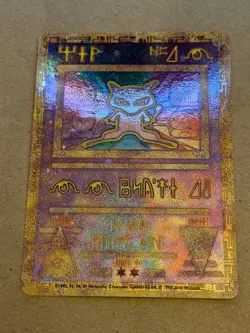 Ancient Mew No. 001 Holo original 2000 movie promo card Lightly Played condition - Image 1