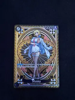 OP07-085 Stussy (SP) ONE PIECE Card TCG NM English - Image 1