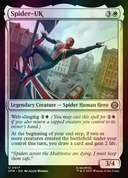 MTG Spider-UK Foil ** Marvel's Spider-Man ** English - Image 1