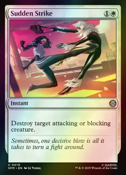 MTG Sudden Strike Foil ** Marvel's Spider-Man ** English - Image 1