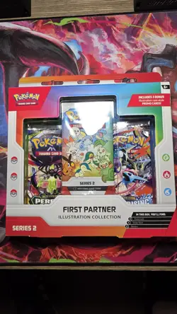 Unopened Pokemon TCG First Partner Illustration Collection Series 2 New Sealed - Image 1