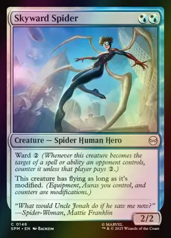 MTG Skyward Spider Foil ** Marvel's Spider-Man ** English - Image 1