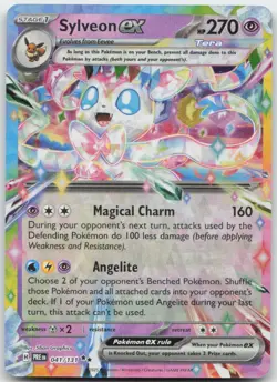 Pokemon : Sylveon ex Prismatic Evolutions 041/131 : Holo Double Rare Holo - Image 1