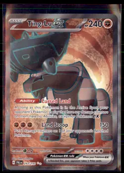 Pokemon Ting-Lu 243/193 Paldea Evolved Full art - Image 1