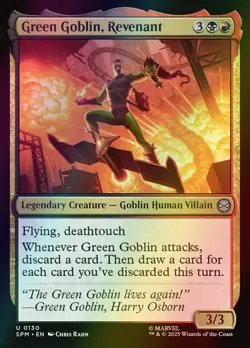 MTG Green Goblin, Revenant Foil ** Marvel's Spider-Man ** English - Image 1