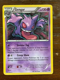 Gengar - 60/162 (Holo) Pokemon XY BREAKthrough Holo LP/NM - Image 1