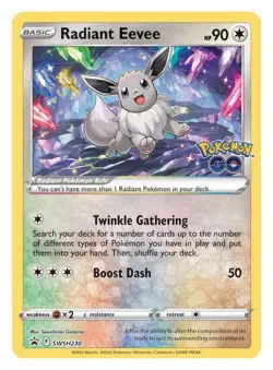 Pokemon TCG POKEMON GO RADIANT EEVEE PREMIUM COLLECTION BOX SEALED BrandNEW 2022 - Image 3