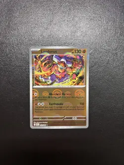 Landorus (Poke Ball Pattern) 053/086 Pokemon TCG SV: Black Bolt NM - Image 1