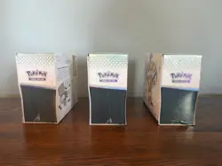 Pokemon TCG Scarlet Violet Prismatic Evolutions Elite Trainer Box ETB *lot Of 3* - Image 3