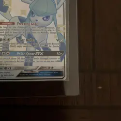 Glaceon GX Shiny Holo Rare Hidden Fates Shiny Vault SV55/SV94 Mint Pokemon TCG - Image 2