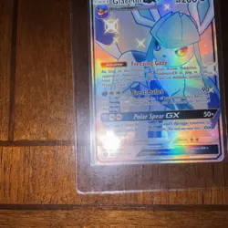 Glaceon GX Shiny Holo Rare Hidden Fates Shiny Vault SV55/SV94 Mint Pokemon TCG - Image 3