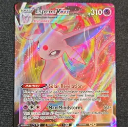 Pokemon TCG Espeon VMAX 065/203 Evolving Skies Holo Ultra Rare 310 HP EN - Image 1