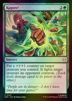 MTG Kapow! Foil ** Marvel's Spider-Man ** English - Image 1