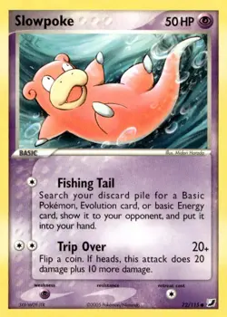 Slowpoke 72/115 Common Unseen Forces Pokemon Lightly Played - Image 1