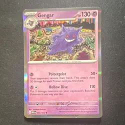 Pokemon TCG Gengar 094/165 SV: Scarlet & Violet 151 Holo - Image 1