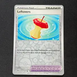 Leftovers 163/165 Reverse Holo Uncommon SV: Pokemon 151 Pokemon TCG - Image 1