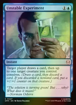 MTG Unstable Experiment Foil ** Marvel's Spider-Man ** English - Image 1