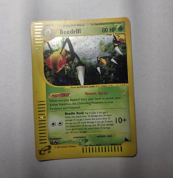 The Pokemon Company Beedrill Holo Rare H4/H32 Skyridge 2003 80 HP English - Image 1