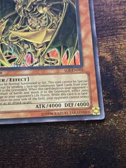 Hamon, Lord of Striking Thunder - SOI-EN002 - Ultra Rare - 1st Edition - LP/MP - Image 2