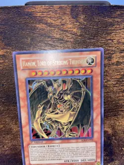 Hamon, Lord of Striking Thunder - SOI-EN002 - Ultra Rare - 1st Edition - LP/MP - Image 4