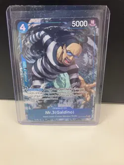 One Piece - Mr.3 (Galdino) OP16-056 The Time Of Battle Alternate Art - Image 4
