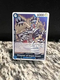 One Piece TCG Time of Battle Prisoner of Impel Down R OP16-042 NM/English - Image 1