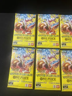 10 PACKS Lot One Piece English OP-15 Adventure on Kami’s Island of God SEALED - Image 2