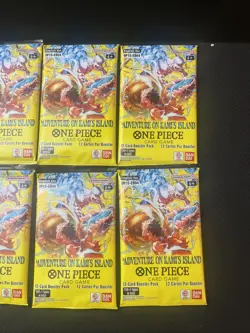 10 PACKS Lot One Piece English OP-15 Adventure on Kami’s Island of God SEALED - Image 4