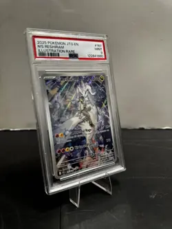 2025 POKEMON JTG EN-JOURNEY TOGETHER #167 N'S RESHIRAM PSA 9 - Image 1
