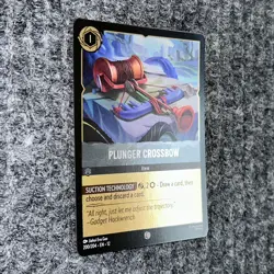 Disney Lorcana Wilds Unknown Plunger Crossbow 200/204 Foil - Image 3